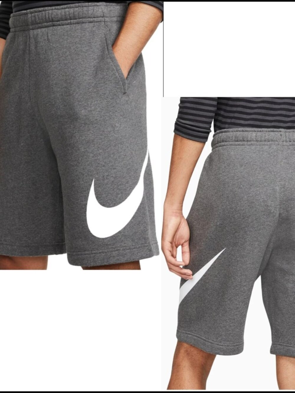 Men's Nike Club Baskeball Sweat Shorts-Size L (BV2721)